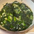 クックWQOUNC☆'s cooksnap of when they made 栄養満点♡オクラとモロヘイヤのスープ.