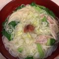 caruga's cooksnap of when they made 茹で汁ごと素麺.