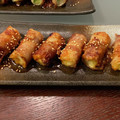 クックV66LPL☆'s cooksnap of when they made 豚バラちくわチーズ巻き生姜焼き！.