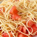 こしゅこしゅマンゴー's cooksnap of when they made 簡単☆トマトの冷製パスタ.