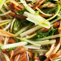 クックK3DI0Y's cooksnap of when they made 白だしのみ！水菜とえのきの煮びたし.