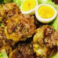 くまくまくう's cooksnap of when they made はんぺんのお好みバーグ♡お弁当にも.