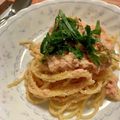 rikky0926's cooksnap of when they made お気に入りのたらこクリームパスタ.