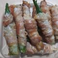 あーこ2929's cooksnap of when they made お弁当★えのきとオクラ豚バラ巻き★常備菜.