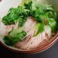 クック9MR0RT☆'s cooksnap of when they made 夏に食べたいレタスとツナのそうめん.