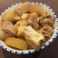poyo02's cooksnap of when they made 圧力鍋で、鶏肉と大根と厚揚げの煮物.