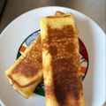 龍斗ママ's cooksnap of when they made 忙しい朝に！ブリトー風ハムチーズパン♪.