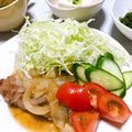 クック429AM1☆'s cooksnap of when they made 柔らかポークソテーにんにく醤油たれ★.