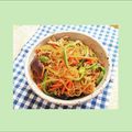 non＆yacht's cooksnap of when they made 簡単！美味い！茄子と春雨の旨辛肉味噌炒め.