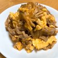 mi626's cooksnap of when they made 豚コマ舞茸の甘辛ケチャップ炒め◆糖質オフ.