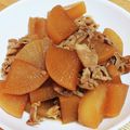 churu's cooksnap of when they made 超簡単　甘辛　豚バラ大根.