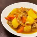 chachika's cooksnap of when they made カレー肉じゃが.