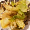 mfly's cooksnap of when they made 春キャベツとしめじの生姜和え.
