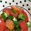 こにた's cooksnap of when they made オクラとトマトのサッパリ梅サラダ.