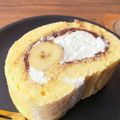 しましまもっぷ's cooksnap of when they made 生チョコバナナ ロールケーキ.