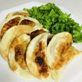 ｂｅｒｒｙ＋'s cooksnap of when they made 餃子の皮で！ハムチーズ焼き.