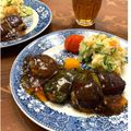 koiko亭's cooksnap of when they made ナス　しいたけ　ピーマンの肉詰めあんかけ.
