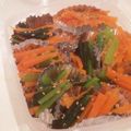 ninnamee's cooksnap of when they made ★小松菜と人参のナムル.