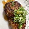 neko's cooksnap of when they made 基本の☆水切りなし豆腐ハンバーグ.