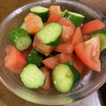 クックYP5QLM☆'s cooksnap of when they made 簡単☆トマトときゅうりのゆず胡椒サラダ.