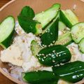 りばーびっぐ's cooksnap of when they made 豆腐ときゅうりのさっぱり丼.