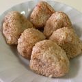 papikun's cooksnap of when they made 天かすとキムチとごま油で激ウマおにぎり！.