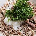 まやしゅうまま's cooksnap of when they made さっぱり・ガッツリ☆ぶっかけ豚おろしそば.