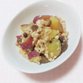 まあまま☆0403's cooksnap of when they made さつまいもとしめじの鶏そぼろ煮.