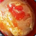 shelly616's cooksnap of when they made 夏にピッタリ♪旬のトマトと卵のお味噌汁☆.