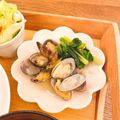 のんちごはん♡'s cooksnap of when they made 《簡単》あさりと小松菜の酒蒸し.