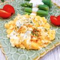 Satoco❋'s cooksnap of when they made クリームチーズの消費にスクランブルエッグ.