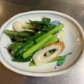 のえもゆ's cooksnap of when they made 簡単副菜★ちくわと小松菜の塩炒め.