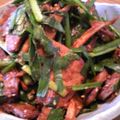 kazwry's cooksnap of when they made 焼き肉屋さん風★レバーの味噌焼き.