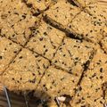 まじゅりん's cooksnap of when they made おからパウダーで作る黒ごま入りクッキー.