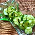 お料理ニャロメ's cooksnap of when they made 超簡単！きゅうりの甘酢漬け.