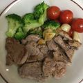 クックSNC71R☆'s cooksnap of when they made やわらかヘルシー豚ヒレのガーリックソテー.