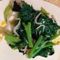 ☆めぐめぐ♪☆'s cooksnap of when they made モロヘイヤとしらすの超簡単酢の物.