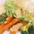 mary_39's cooksnap of when they made ごま味噌マヨネーズで蒸し野菜.