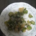kyokoha's cooksnap of when they made 豚肉とオクラと玉ねぎ.