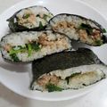 ねこのおかあさん☆'s cooksnap of when they made 激ウマ！！超簡単肉味噌おにぎらず⁂.
