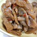 zrose's cooksnap of when they made 蒟蒻の甘辛煮.