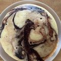なかのりNN's cooksnap of when they made ホケミ+炊飯器で作るマーブルケーキ.