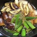のんかふぇ's cooksnap of when they made 簡単！なす、オクラ、長芋の煮浸し.