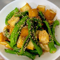 柴しっぽ's cooksnap of when they made 手早く副菜！厚揚げとししとうのきんぴら♪.