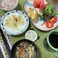 ぐりtoぐら's cooksnap of when they made 油揚げの☆簡単たまご巾着煮.