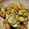 あおいりん's cooksnap of when they made きゅうり・ピーマンの酢の物♪.