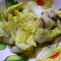 ナオ麻呂's cooksnap of when they made しいたけとキャベツの和風パスタ.