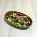 クック4P73QB☆'s cooksnap of when they made 焼きナスと豚肉とレタスのご馳走サラダ.