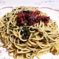 クックJQL1B4☆'s cooksnap of when they made 【掲載】しそ梅みょうが冷製パスタ.