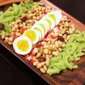 たろべちゃん's cooksnap of when they made 彩り綺麗に♡大満足のおもてなしコブサラダ.